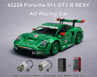 [RC] LEGO Technic 42224 Porsche 911 GT3 R REXY AO Racing Car with 1 PF L and 1 Servo motor