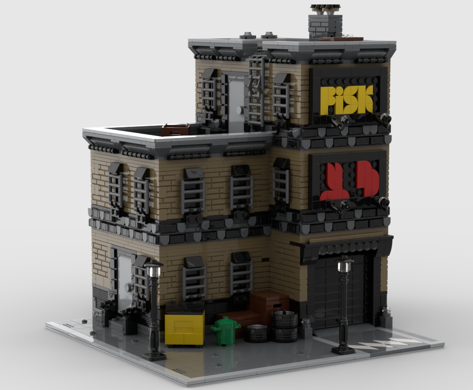 LEGO MOC-245616 Punishers compound w/ garage by DevilsBrick ...