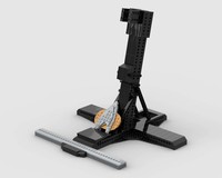 Star Trek U.S.S. Enterprise-D vertical stand