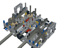 いま人気のアイテム LEGO jb70 by Excavator Wheel Bucket Smooth 42055 MOC テーブル・チェア・ハンモック