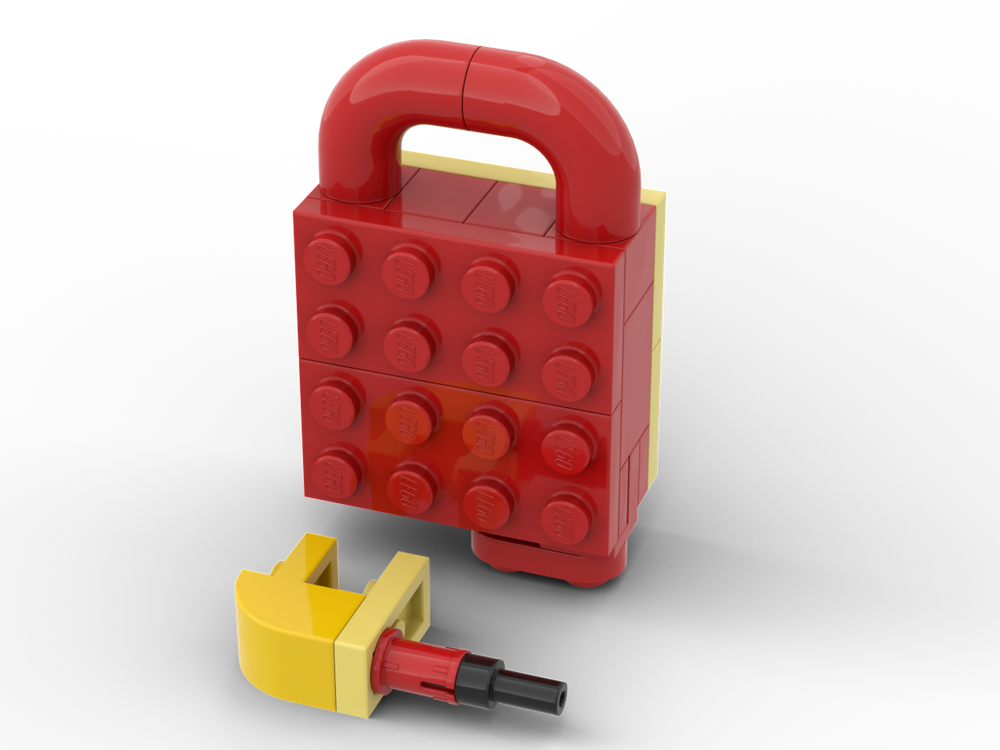 LEGO MOC-245662 31145 Lock with Key by Rovel | Rebrickable - Build with ...