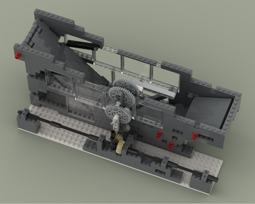 LEGO MOC-245684 GBC Push Arm by tapopiel | Rebrickable - Build with LEGO