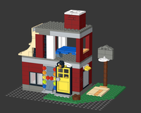 Modular House Alternate Build (31081)