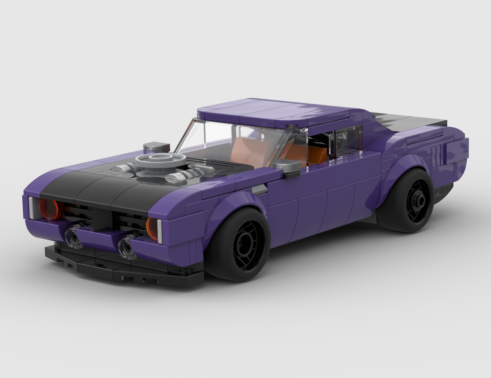 LEGO MOC-245794 1970 Plymouth Hemi 'Cuda Custom by toms8wides
