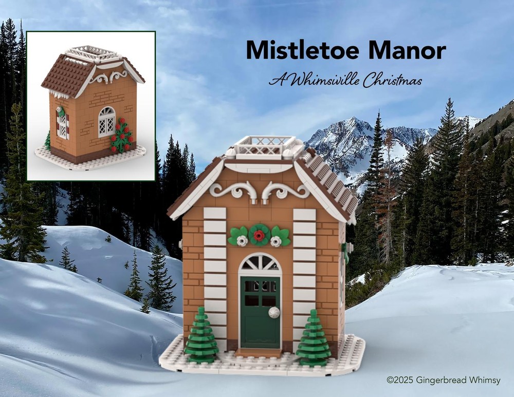 LEGO MOC-245802 Mistletoe Manor (A Whimsiville Christmas) by ...