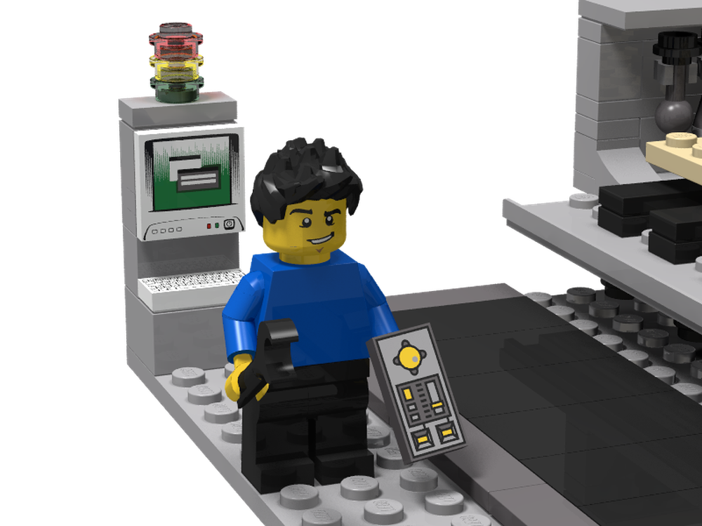 LEGO MOC-245826 Biesse CNC Router by cmrgoncalves | Rebrickable - Build ...