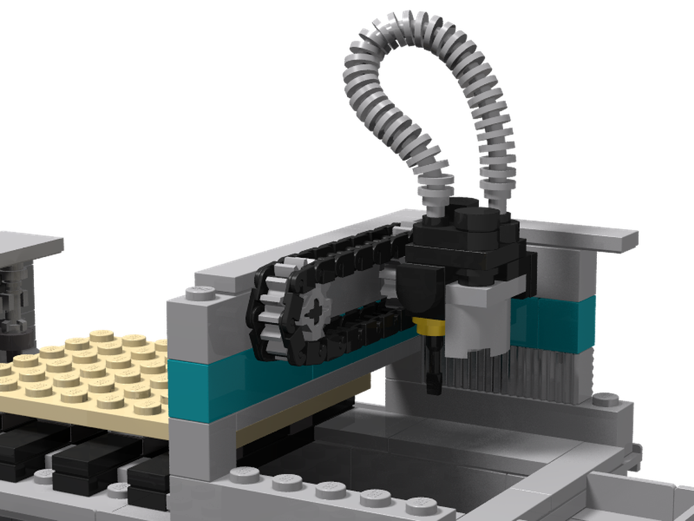 LEGO MOC-245826 Biesse CNC Router by cmrgoncalves | Rebrickable - Build ...