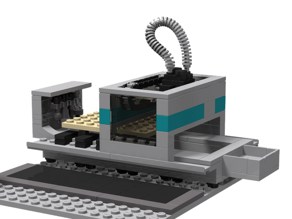 LEGO MOC-245826 Biesse CNC Router by cmrgoncalves | Rebrickable - Build ...