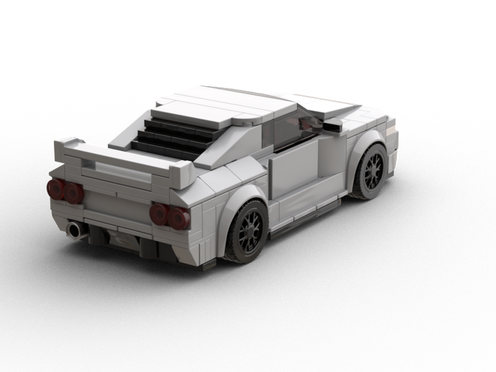 LEGO MOC nissan r32 gtr by KevinBuildsLego | Rebrickable - Build with LEGO