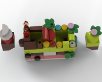 Volcano/island fidget game