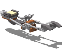 star.wars 74 z speeder