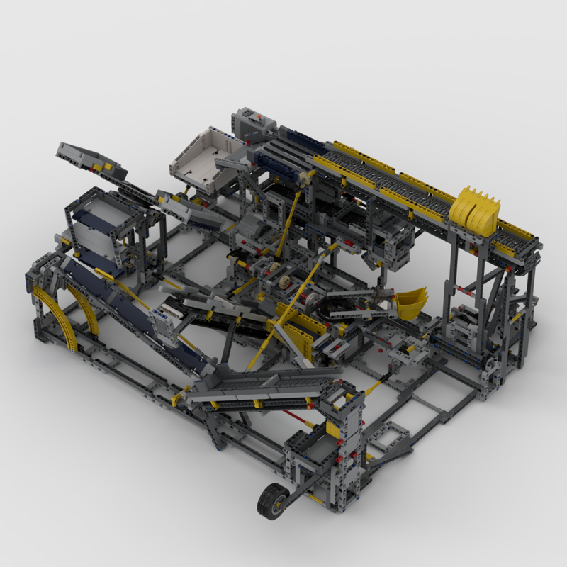 LEGO MOC-245917 42055 Brick Factory by Noble Brick | Rebrickable ...