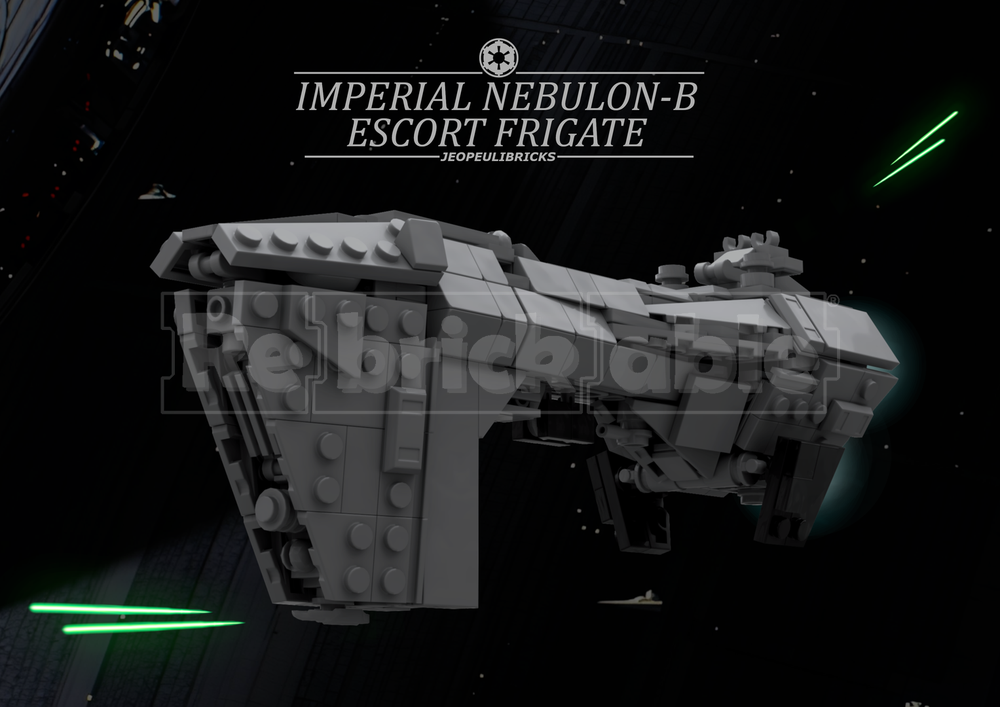 LEGO MOC-246020 Imperial Nebulon-B Escort Frigate (1:1455 Scale) by ...