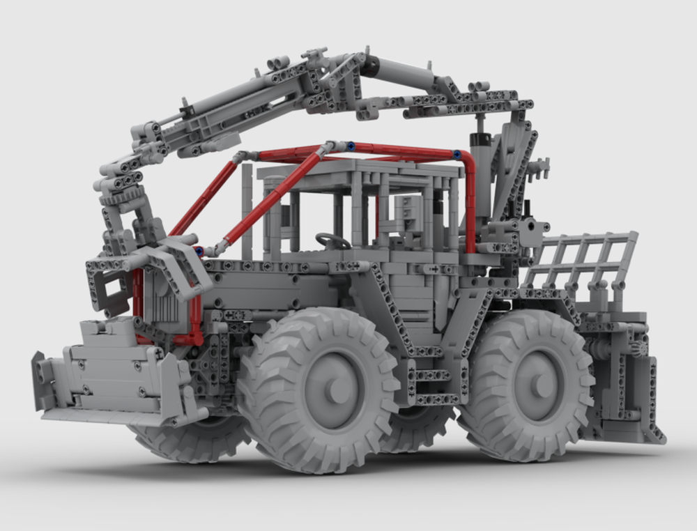 LEGO MOC-246024 Forestry Cab Protection [MB] by JF551 | Rebrickable ...