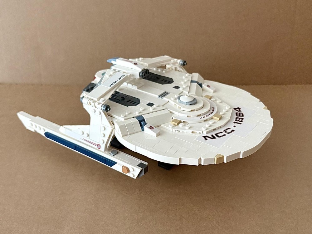 LEGO MOC-246080 Miranda Class Starship, Star Trek (USS Reliant) by
