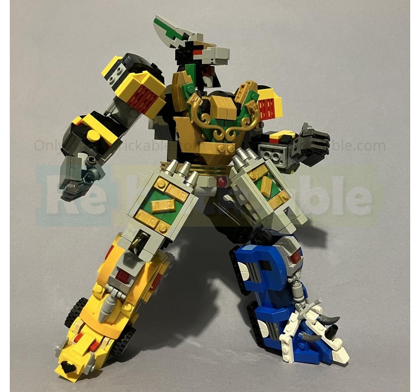 LEGO MOC-246148 MF-027 恐龍戰隊 Power Rangers Dragonzord by TheLegoGuy31 ...