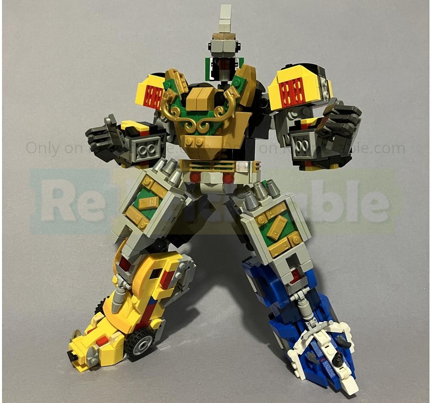 LEGO MOC-246148 MF-027 恐龍戰隊 Power Rangers Dragonzord by TheLegoGuy31 ...