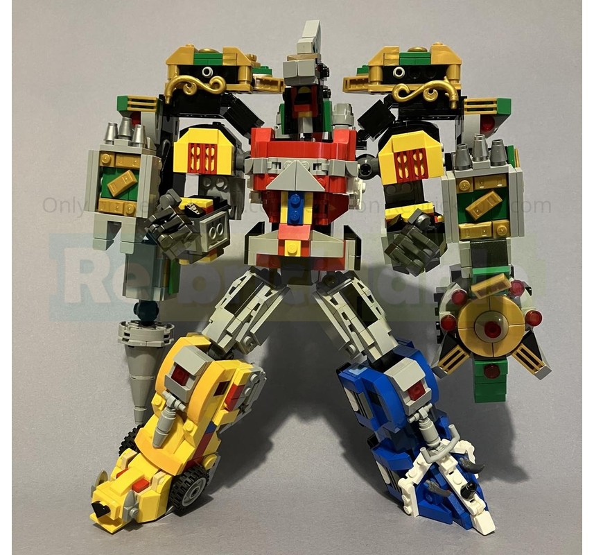 LEGO MOC-246148 MF-027 恐龍戰隊 Power Rangers Dragonzord by TheLegoGuy31 ...