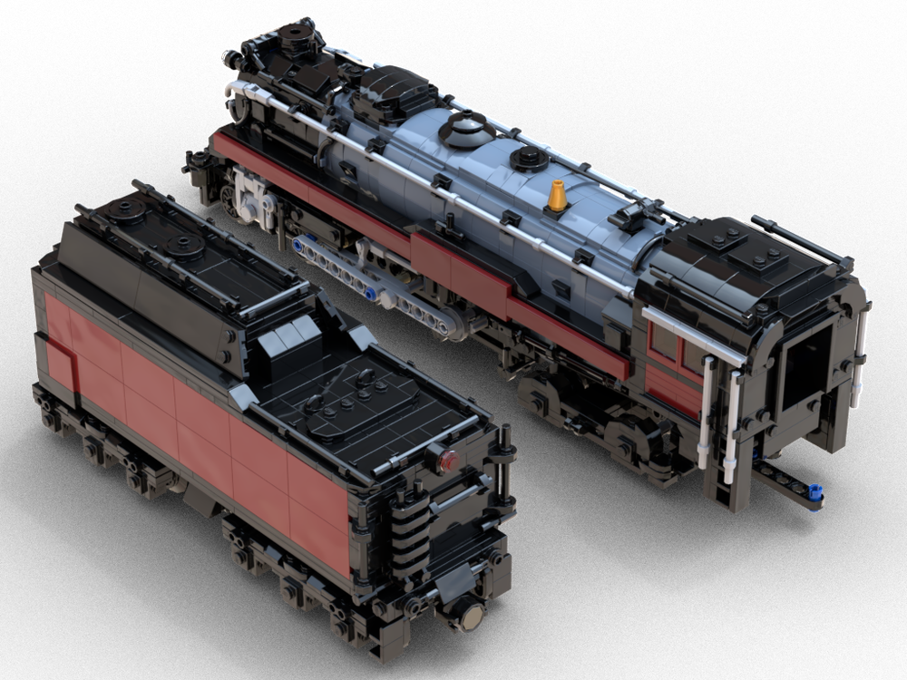 LEGO MOC-246178 1:48 Canadian Pacific H1b 4-6-4 “Hudson” (Powered