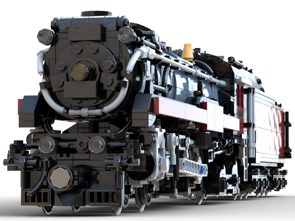 LEGO MOC-246178 1:48 Canadian Pacific H1b 4-6-4 “Hudson” (Powered