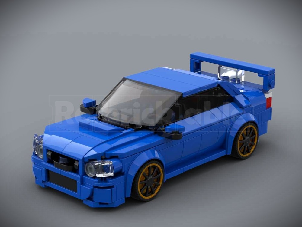 LEGO MOC-246186 Subaru Impreza WRX STi by Sweeng | Rebrickable - Build ...
