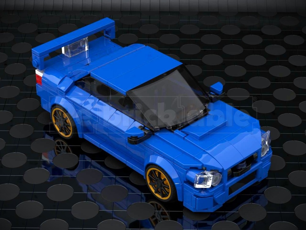 LEGO MOC-246186 Subaru Impreza WRX STi by Sweeng | Rebrickable - Build ...
