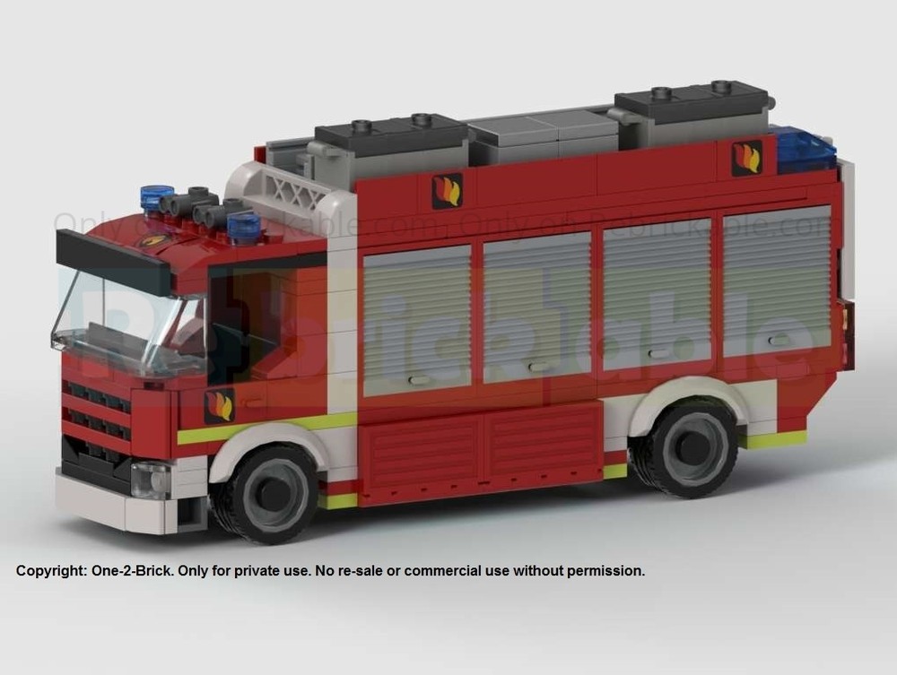 LEGO MOC-246203 Heavy Rescue Vehicle - Rüstwagen by ONE-2-BRICK ...