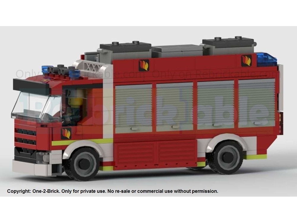 LEGO MOC-246203 Heavy Rescue Vehicle - Rüstwagen by ONE-2-BRICK ...