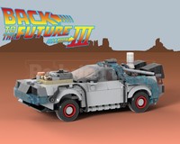 BTTF 3 - Desert DeLorean (mod for 77256)