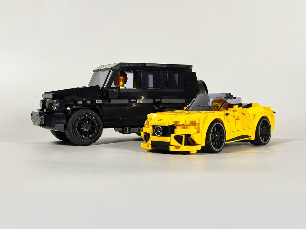 LEGO MOC Silver Star G63 & SL63 by IBrickedItUp | Rebrickable