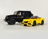 LEGO MOC Silver Star G63 & SL63 by IBrickedItUp | Rebrickable