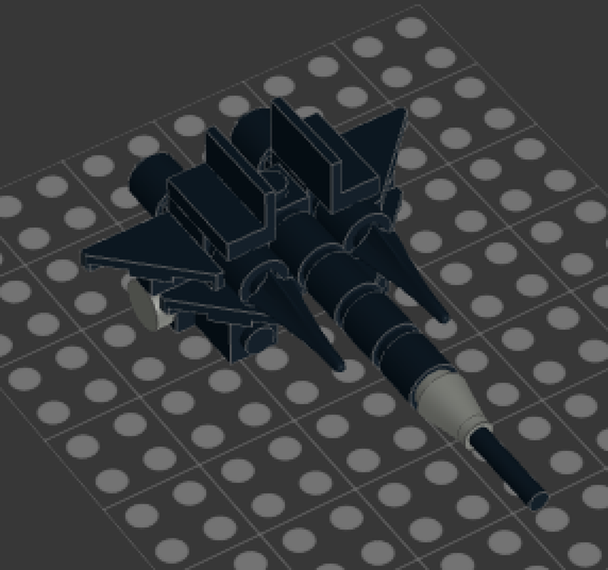 LEGO MOC-246230 Miniature Lockheed SR-71 Blackbird by doodledoo ...