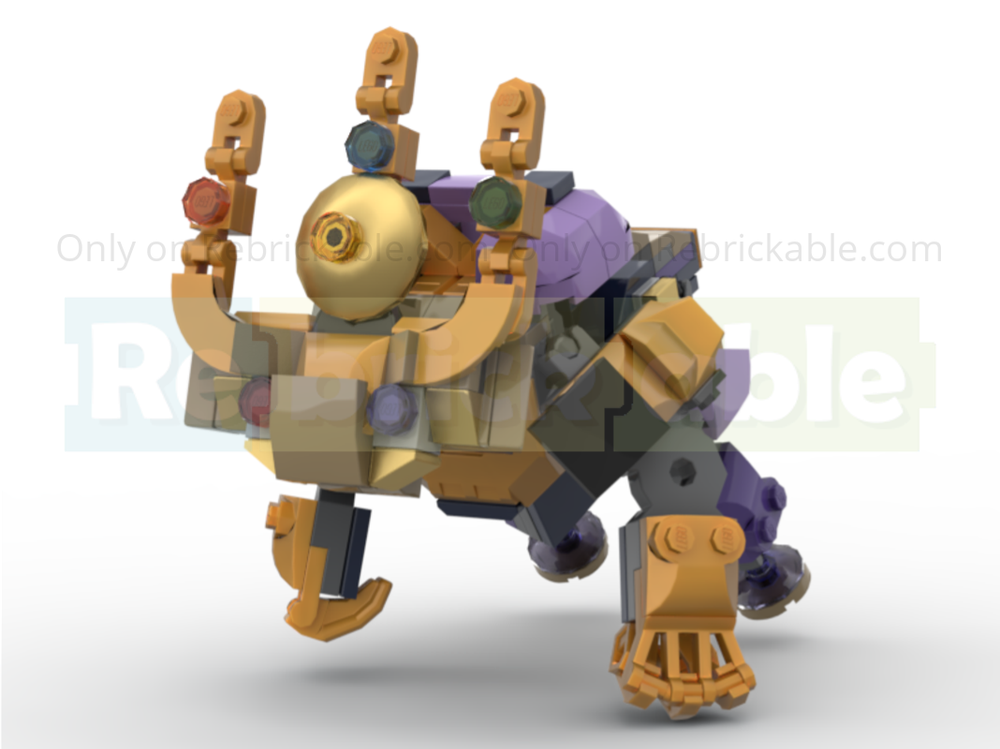 LEGO MOC-246302 Infinity Beast by Builder0Brix | Rebrickable - Build ...