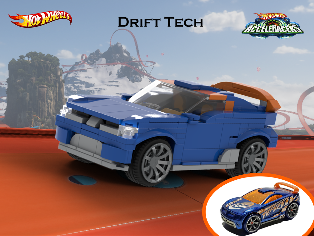 LEGO MOC-246308 Drift Tech - Hot Wheels Acceleracers by SpartacusPrime1 ...