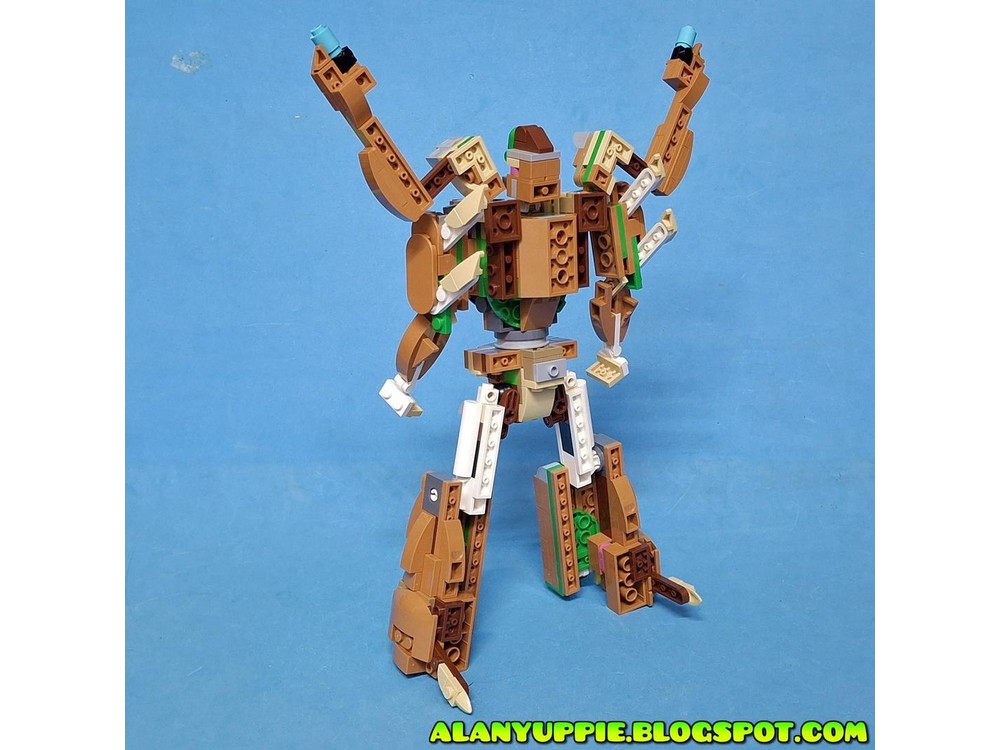 LEGO MOC-246326 Transformer Insecticon Shrapnel using LEGO Creator ...