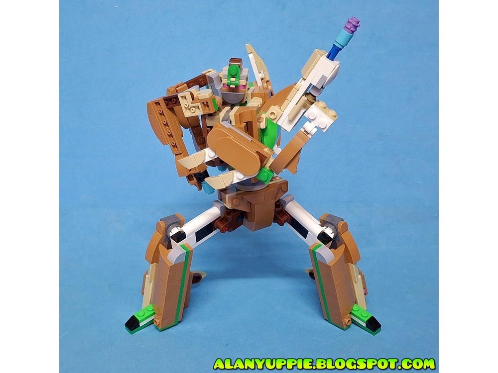 LEGO MOC Transformer Insecticon Shrapnel using LEGO Creator 31166 ...