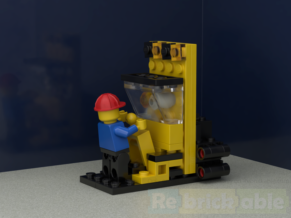 LEGO MOC-246341 6678 Arcade machine by se1977 | Rebrickable - Build ...