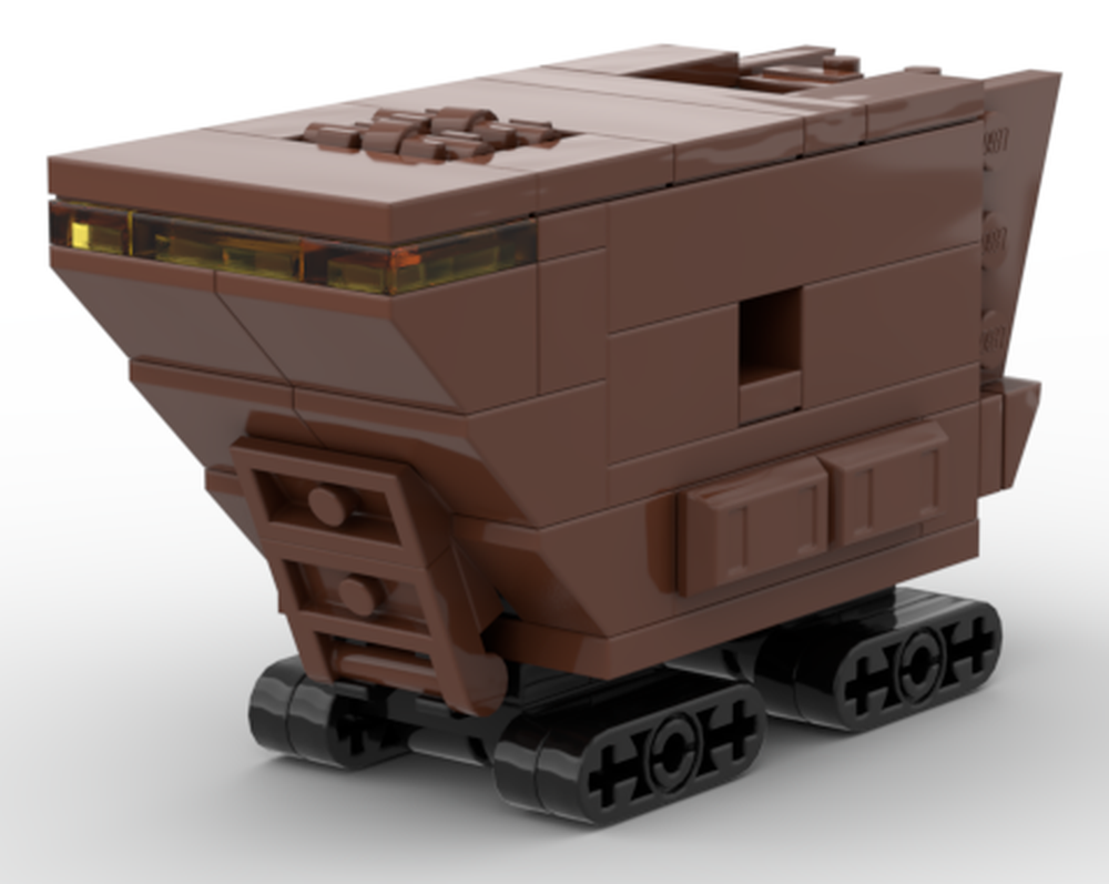 LEGO MOC-246353 Sandcrawler microscale by StarWarsLover7 | Rebrickable ...