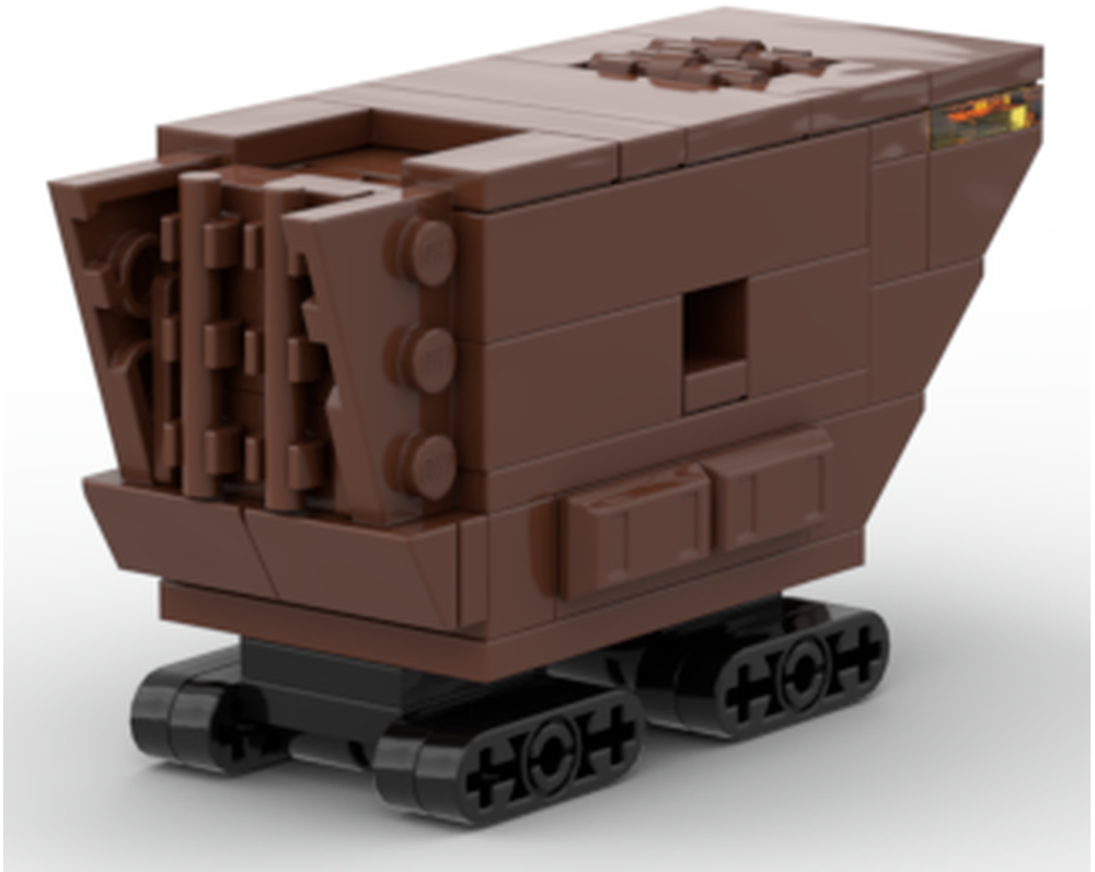 LEGO MOC-246353 Sandcrawler microscale by StarWarsLover7 | Rebrickable ...