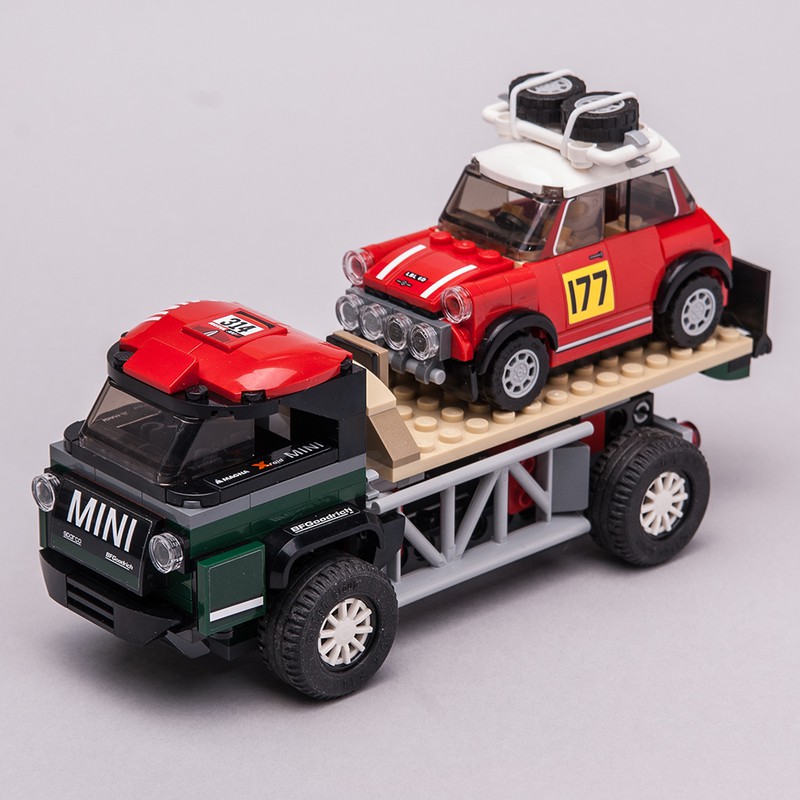 LEGO MOC 75894 Mini Transporter by On Bricking | Rebrickable - Build with LEGO