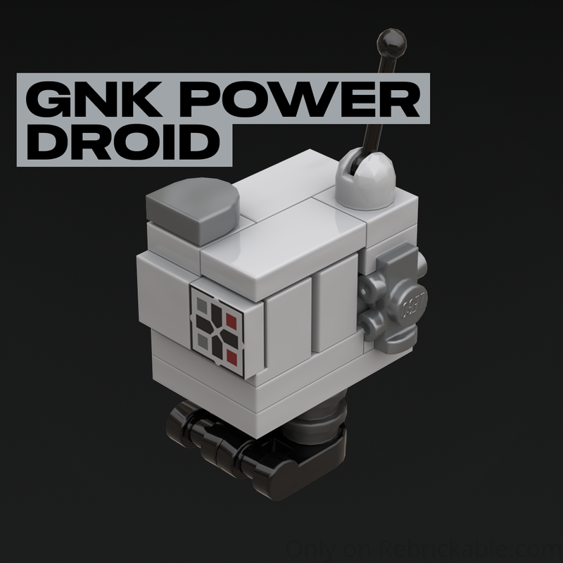 LEGO MOC GNK Power Droid by scruffybrickherder | Rebrickable - Build ...