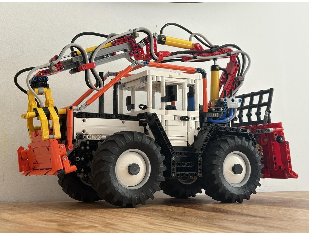 LEGO MOC-246376 Forestry Crane [MB] by JF551 | Rebrickable - Build with ...