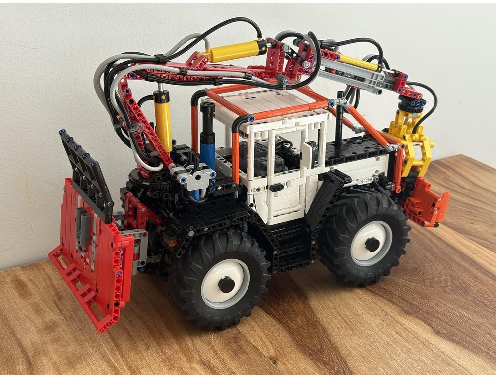 LEGO MOC-246376 Forestry Crane [MB] by JF551 | Rebrickable - Build with ...