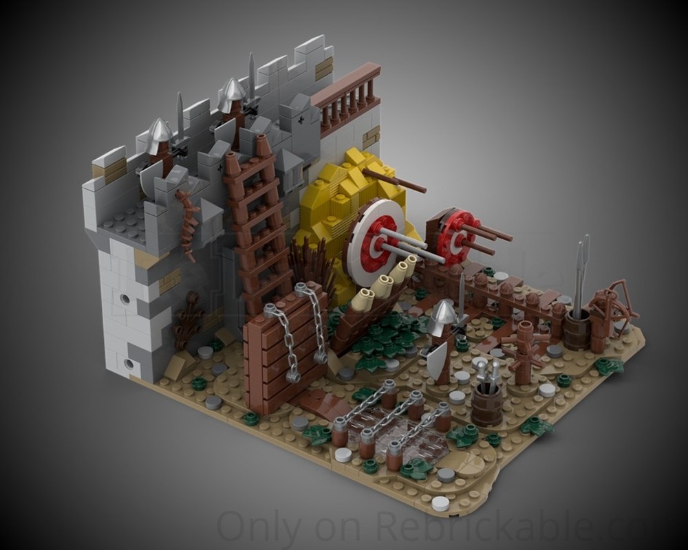 LEGO MOC-246379 Modular Castle Drill Ground - Übungsplatz by bri_CK_One ...