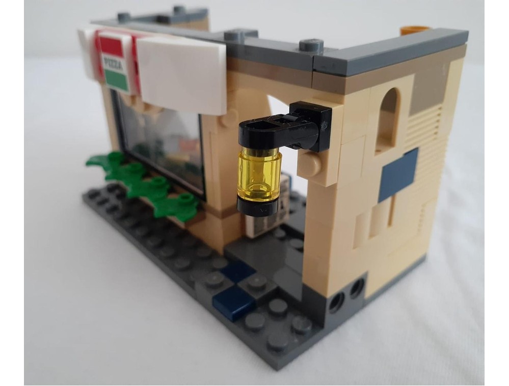 LEGO MOC-246386 Mini Modular Pizzeria by PRbrickbuilder | Rebrickable ...