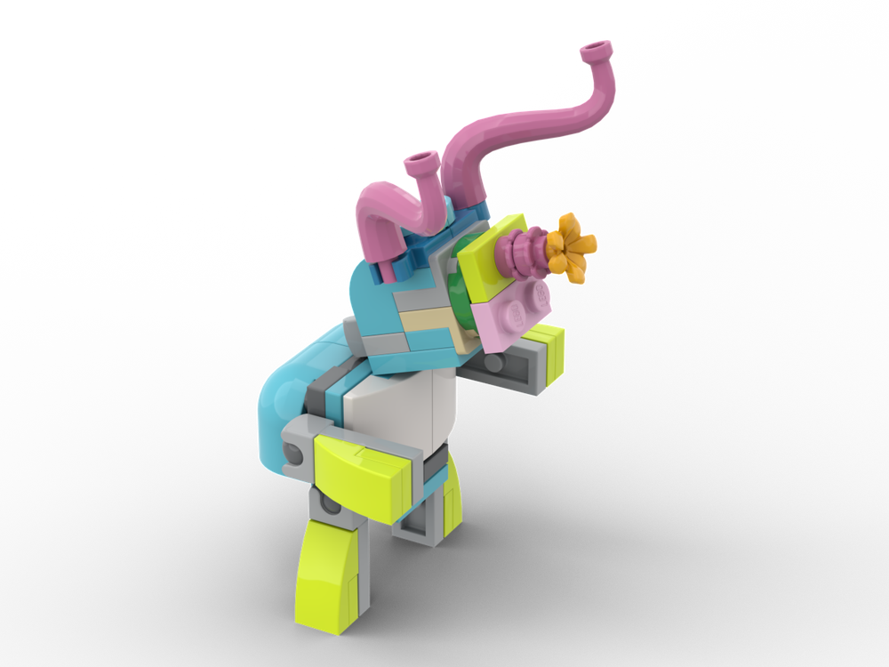 LEGO MOC 31128 Bulleon Mixel by Rovel | Rebrickable - Build with LEGO