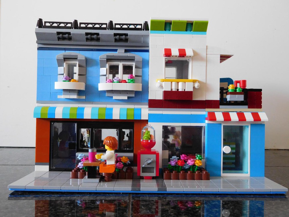 LEGO MOC Food Court by Klaartje68 | Rebrickable - Build with LEGO