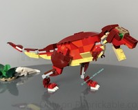 31379 Tyrannosaurus rex (minifig scale)