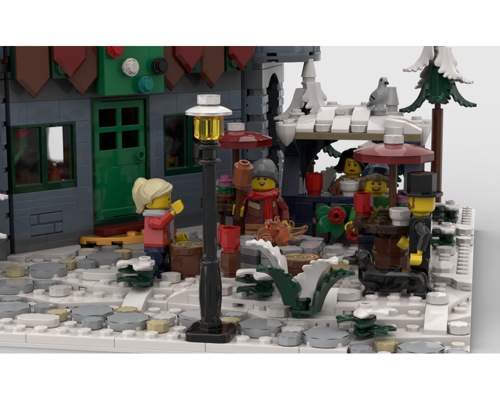 LEGO MOC Winter Festivities by Jeronnes | Rebrickable - Build with LEGO
