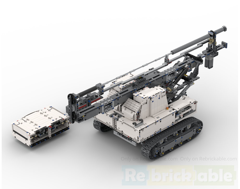 LEGO MOC Liebherr LB Rotary Drilling Rig (42100 Alternate) by ...